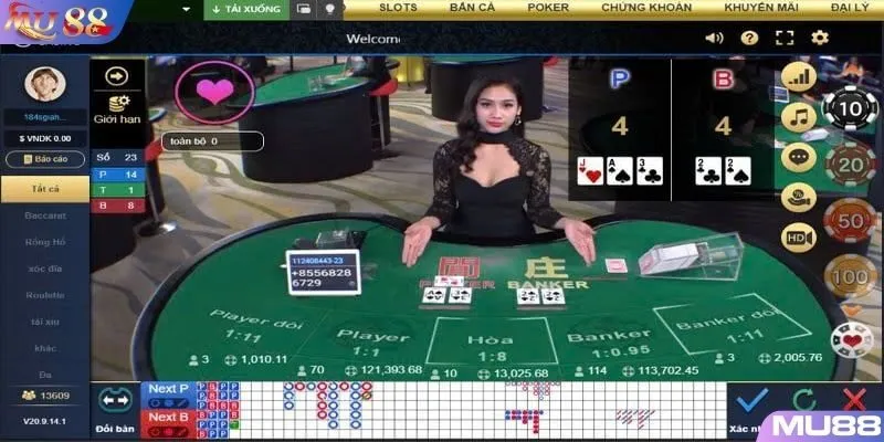 Bạn phải trở thành hội viên chính thức để bắt đầu hành trình cá cược Baccarat hợp lệ