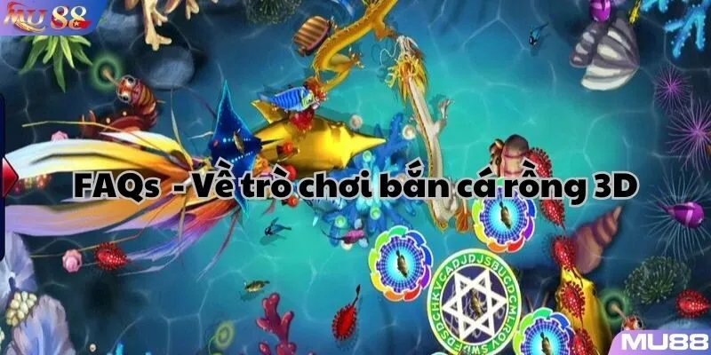 Một số câu hỏi về chủ đề săn cá rồng 3D